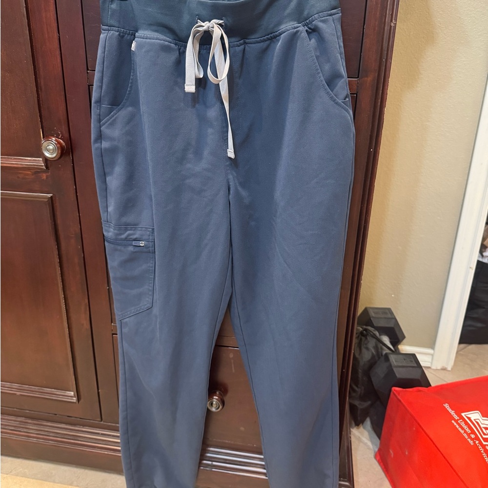 Figs Zamora Jogger Scrub pants Charcoal Grey/Dark Harbor